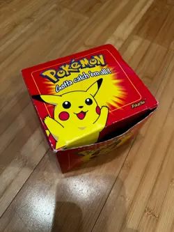 1999 Burger King Pikachu 23k Gold Plated Card w/ Box - Image 2