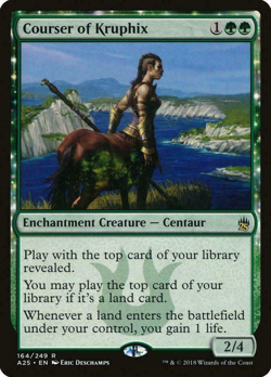 mtg magic courser of kruphix ENGLISH FRENCH coursiere de kruphix 2 available - Image 1