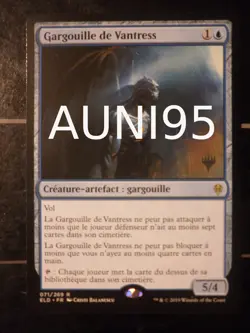 mtg magic Vantress Gargoyle FRENCH vf fr Gargouille de Vantress eldraine promo - Image 1