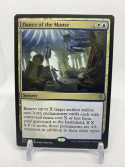 MTG Dance of the Manse Throne of Eldraine 186/269 Regular Rare - Image 1