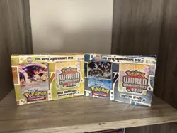 2010 Pokemon World Championship Decks LuxChomp & Happy Luck SEALED - Image 1