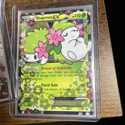 Pokemon Shaymin EX XY148 XY Holo Black Star Promo HP 110 - Image 1