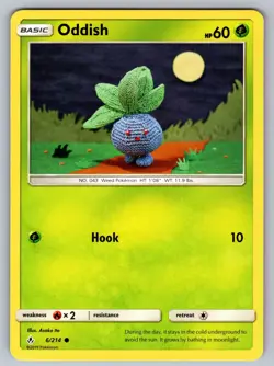 Oddish 6/214 Common Unbroken Bonds Pokemon Near Mint - Image 1