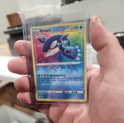 Pokemon TCG Kyogre 021/072 Rainbow Holo Shining Fates Playset NM - Image 1