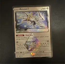 Pokemon Arceus Prism Star SM-Forbidden Light 96/131 Prism Rare Holo 160 HP EN - Image 1