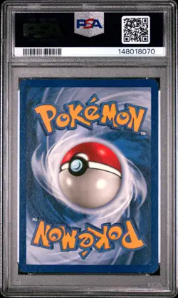1999 POKEMON GAME YELLOW CHEEKS #58 PIKACHU PSA 7 - Image 2
