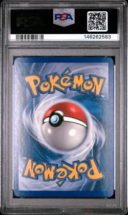 2007 POKEMON EX POWER KEEPERS #13 SLAKING-REVERSE FOIL PSA 8 - Image 2