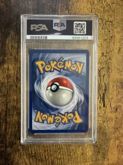 DRAGONITE PSA 8 1999 POKEMON FOSSIL #19/62 1ST EDITION Vintage Free Shipping - Image 2