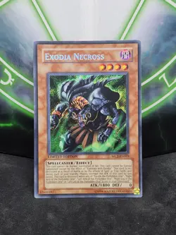 Yugioh Exodia Necross MC2-EN003 Secret Rare LP - Image 1