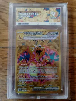 Charizard EX Hyper Rare Card Obsidian Flames Ace 9 Mint 228/197 - Image 1