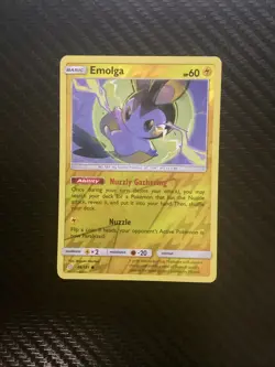 Emolga 46/181 Sun & Moon Team Up Reverse Holo Pokemon Card NM - Image 1