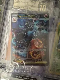 Pokemon Card Mega Charizard X ex 125/094 Me02: Phantasmal Flames Holo - Image 2