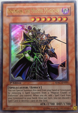 Endymion, The Master Magician SDSC-EN001 Ultra Rare 1st Edition YuGiOh TCG Card - Image 1