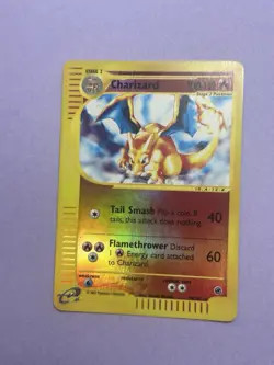 Charizard 39/165 Reverse Holo Expedition 2002 Pokemon Card E-Reader WOTC - Image 1