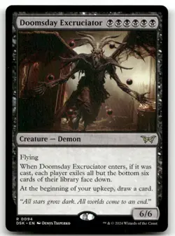 Doomsday Excruciator #94 (NM) Duskmourn DSK Magic MTG - Image 1