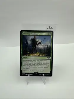 MTG Entish Restoration Lord of the Rings NM - Image 1