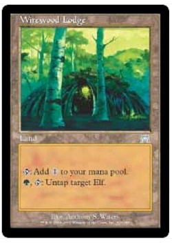 mtg magic wirewood lodge onslaught FRENCH vf fr pavillon de brinbois carnage - Image 1