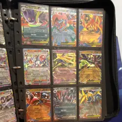 Pokemon TCG GX EX V Trainer Card Lot Binder Pikachu Clefairy Holo Foil Rare - Image 3