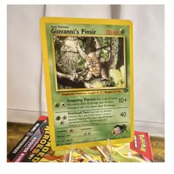 Pokemon TCG Giovanni's Pinsir 24/132 Gym Challenge Rare Regular 70 HP Eng 2000 - Image 1