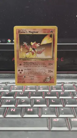 Blaine's Magmar Uncommon Gym Heroes 037/132 MP/LP - Pokemon TCG - Image 1
