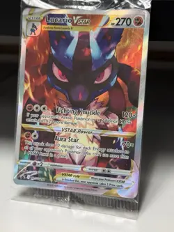 Pokemon SEALED Lucario VSTAR SWSH291 SWSH: Sword & Shield Promo Cards Holo - Image 3