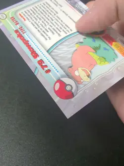 LP Slowpoke #79 HOLO FOIL TOPPS Series 2 Blue Logo Pokemon TCG - Image 5