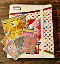 Pokemon 151 BASE MASTER SET incl. PROMOS - HOLO + REVERSE - 151 Binder & Sleeves - Image 1