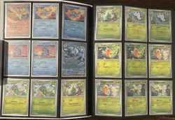 Pokemon 151 BASE MASTER SET incl. PROMOS - HOLO + REVERSE - 151 Binder & Sleeves - Image 3