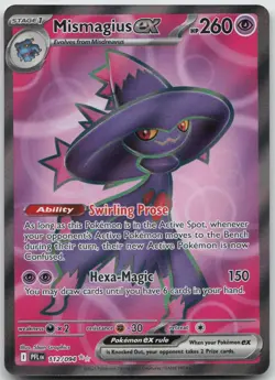 Mismagius ex 112/094 Ultra Rare Phantasmal Flames Pokemon NM/M - Image 1