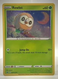 Pokemon TCG - Cosmos Holo Black Star Promo Set: Rowlet, Cyndaquil & Oshawott NM+ - Image 2