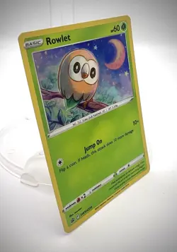 Pokemon TCG - Cosmos Holo Black Star Promo Set: Rowlet, Cyndaquil & Oshawott NM+ - Image 3