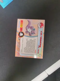 1999 Topps CHROME SERIES Pokemon NIDOKING #34 TV Animation Edition HOLO LP - Image 2