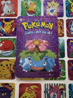 Pokemon 151 Vintage Pocket Monsters Vending HOLO Prism Sticker 2000 Nintendo - Image 1