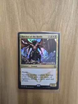 Butcher of the Horde - #168/269 Khans of Tarkir KTK Prerelease Promo - Foil - Image 1