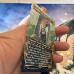 Gishath, Sun's Avatar (Borderless) The Lost Caverns of Ixalan Regular - Image 2