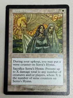 4x Uncommon - MTG - Urza's Saga - ENGL - ©1998 M/NM zB Serra's Hymn - Image 2