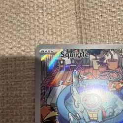 Pokemon TCG Squirtle 148/142 Sv07 Stellar Crown IR Holo Full Art Eng 2024 - Image 3