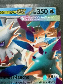 Mega Abomasnow Ex 036/132 - DOUBLE RARE - Mega Evolution - 2025 Pokemon TCG - Image 2