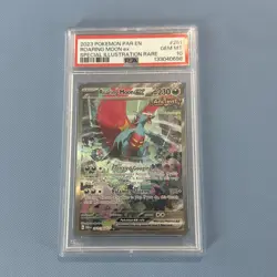 2023 POKEMON PAR EN-PARADOX RIFT #251 ROARING MOON EX PSA 10 - Image 5