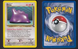 Ditto 18/62 Rare Fossil Pokemon Unlimited MP - Image 3