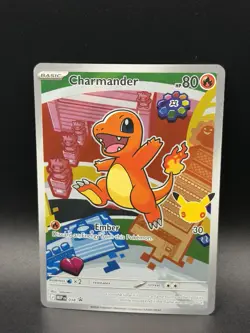 Pokemon Charmander Promo Stamped 80HP Ember 038/MEP 2026 Basic English NM - Image 1