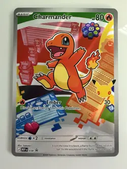 The Pokemon Company Charmander 038 Mega Evolution Promo Holo NM - Image 1