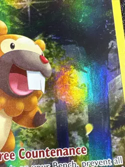 Pokemon Bidoof Crown Zenith Galarian Gallery Full Art Holo GG29/GG70 - Image 3