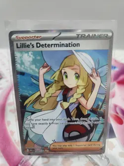 Pokemon TCG - Lillie's Determination 169/132 - Mega Evolutions - Full Art - NM/M - Image 1