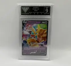 2021 Pokemon SWSH Black Star Promo 083 - GetGraded MINT 9 - ALAKAZAM V - Image 1