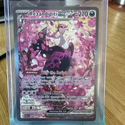 Pokemon TCG Fezandipiti ex 288/217 Special Illustration Rare Ascended Heroes NM - Image 1