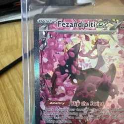 Pokemon TCG Fezandipiti ex 288/217 Special Illustration Rare Ascended Heroes NM - Image 2