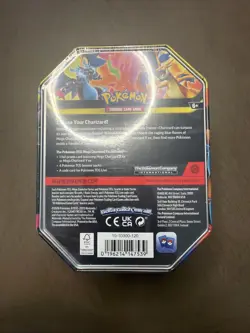 Pokemon Mega Charizard EX Tin Factory Sealed 2 Pack - Image 2