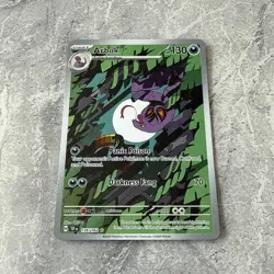 Pokemon TCG Arbok 176/162 Temporal Forces Illustration Rare Excellent Condition - Image 4