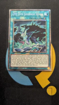 BLZD-EN094 GMX 55th Experiment Report Starlight Rare 1st Edition YuGiOh - Image 1